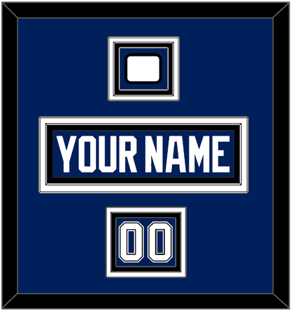 Tampa Bay Nameplate, Number (Shoulder) & Jersey Logo Patch - Home Blue - Premier Tier 3