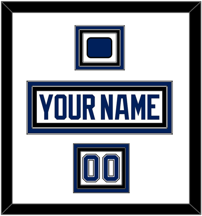 Tampa Bay Nameplate, Number (Shoulder) & Jersey Logo Patch - Road White - Premier Tier 1