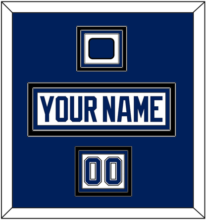 Tampa Bay Nameplate, Number (Shoulder) & Jersey Logo Patch - Road White - Premier Tier 3