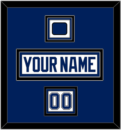 Tampa Bay Nameplate, Number (Shoulder) & Jersey Logo Patch - Road White - Premier Tier 3