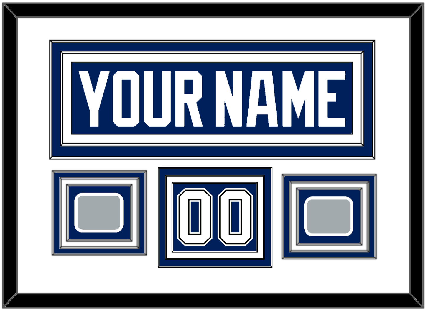 Tampa Bay Legacy Nameplate & Shoulder Number