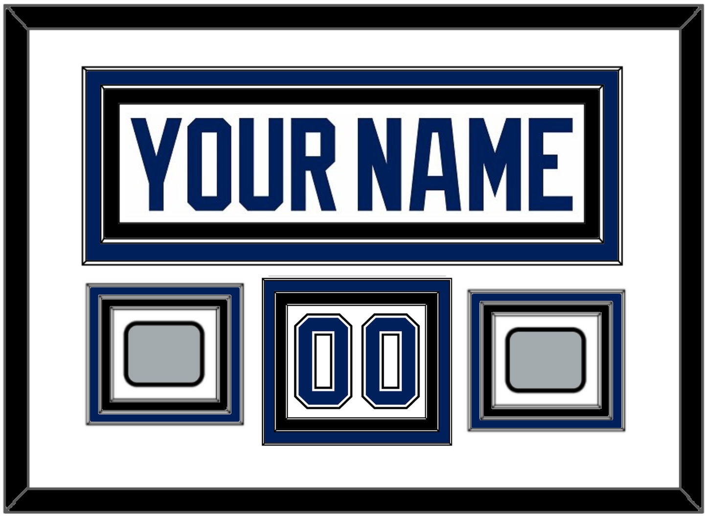 Tampa Bay Legacy Nameplate & Shoulder Number