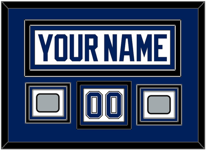 Tampa Bay Nameplate & Number (Shoulder) With 2020 & 2021 Stanley Cup Finals Patches - Road White - Premier Tier 3