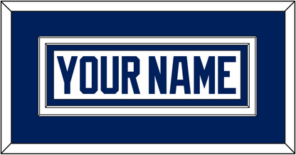 Tampa Bay Nameplate - Road White - Signature Tier 2
