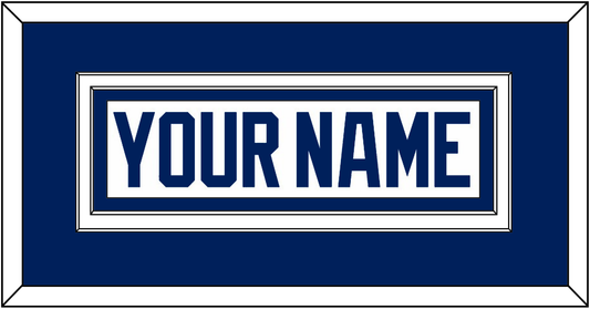 Tampa Bay Nameplate - Road White - Signature Tier 2