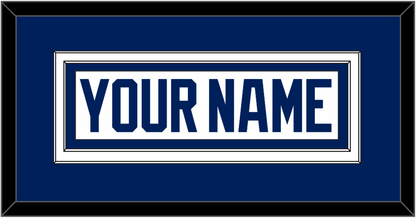 Tampa Bay Nameplate - Road White - Signature Tier 2