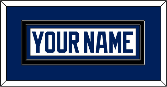 Tampa Bay Nameplate - Road White - Signature Tier 3