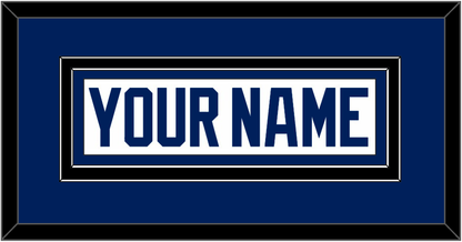 Tampa Bay Nameplate - Road White - Signature Tier 3