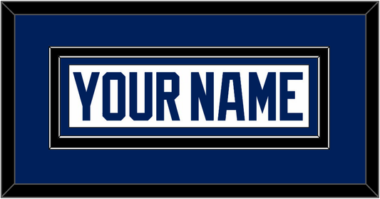 Tampa Bay Nameplate - Road White - Signature Tier 3