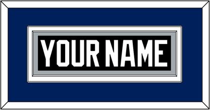 Tampa Bay Nameplate - Road Black (2001-2007) - Signature Tier 2
