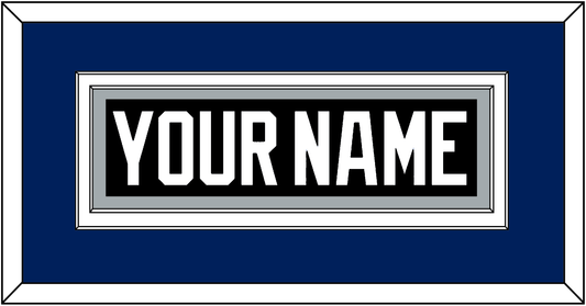 Tampa Bay Nameplate - Road Black (2001-2007) - Signature Tier 2
