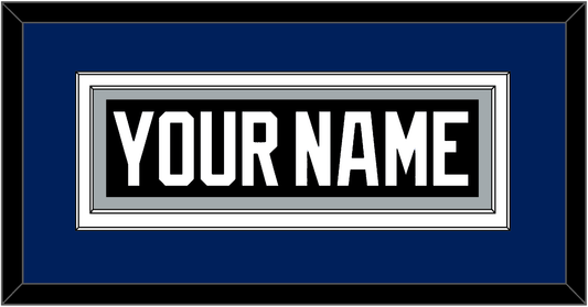 Tampa Bay Nameplate - Road Black (2001-2007) - Signature Tier 2
