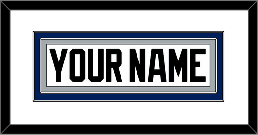 Tampa Bay Nameplate - Home White (2001-2007) - Signature Tier 1