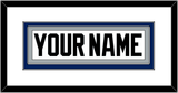 Tampa Bay Nameplate - Home White (2001-2007) - Double Mat 1