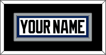 Tampa Bay Nameplate - Home White (2001-2007) - Signature Tier 2