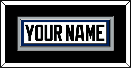 Tampa Bay Nameplate - Home White (2001-2007) - Signature Tier 2