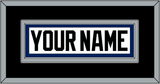 Tampa Bay Nameplate - Home White (2001-2007) - Double Mat 2