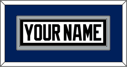 Tampa Bay Nameplate - Home White (2001-2007) - Signature Tier 3