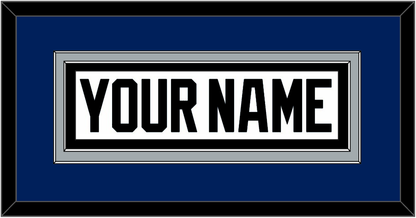 Tampa Bay Nameplate - Home White (2001-2007) - Signature Tier 3