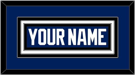 Tampa Bay Nameplate - Home Blue - Premier Tier 1