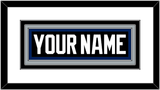 Tampa Bay Nameplate - Road Black (2001-2007) - Triple Mat 1