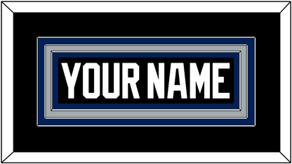 Tampa Bay Nameplate - Road Black (2001-2007) - Premier Tier 2
