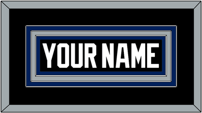 Tampa Bay Nameplate - Road Black (2001-2007) - Premier Tier 2