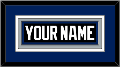 Tampa Bay Nameplate - Road Black (2001-2007) - Premier Tier 3