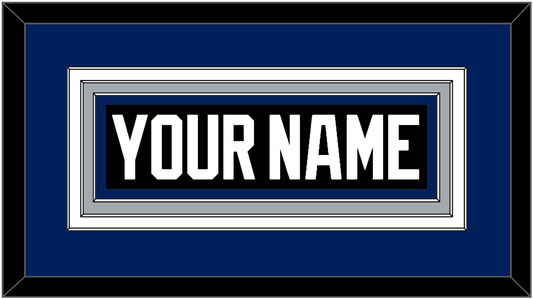 Tampa Bay Nameplate - Road Black (2001-2007) - Premier Tier 3