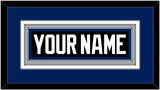 Tampa Bay Nameplate - Road Black (2001-2007) - Triple Mat 3