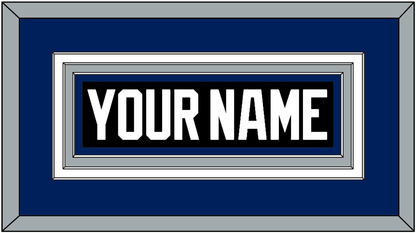 Tampa Bay Nameplate - Road Black (2001-2007) - Premier Tier 3