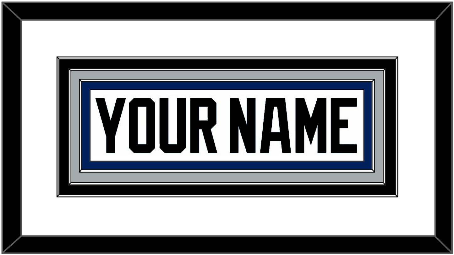 Tampa Bay Nameplate - Home White (2001-2007) - Premier Tier 1