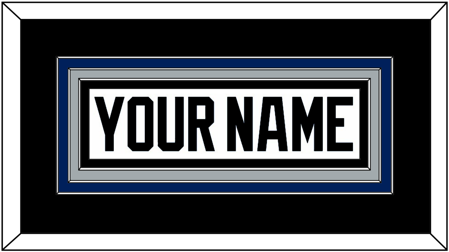 Tampa Bay Nameplate - Home White (2001-2007) - Premier Tier 2