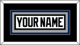 Tampa Bay Nameplate - Home White (2001-2007) - Triple Mat 2