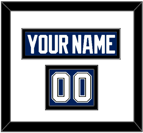 Tampa Bay Nameplate & Number (Shoulder) - Home Blue - Signature Tier 1
