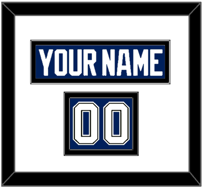 Tampa Bay Nameplate & Number (Shoulder) - Home Blue - Signature Tier 1