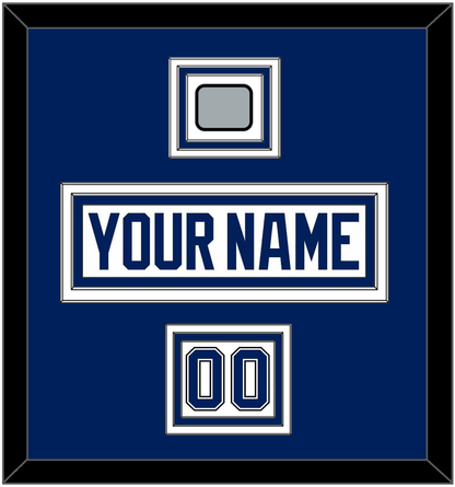Tampa Bay Nameplate & Number (Shoulder) With Stanley Cup Finals Patch - Road White - Premier Tier 2