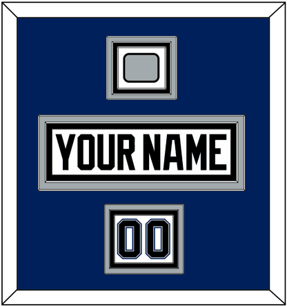 Tampa Bay Nameplate, Number (Shoulder) & Jersey Logo Patch - Home White (2001-2011) - Premier Tier 3
