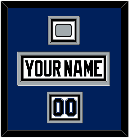 Tampa Bay Nameplate, Number (Shoulder) & Jersey Logo Patch - Home White (2001-2011) - Premier Tier 3