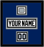 Tampa Bay Nameplate, Number (Shoulder) & Jersey Logo Patch - Home White (2001-2011) - Triple Mat 3