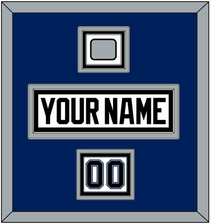 Tampa Bay Nameplate, Number (Shoulder) & Jersey Logo Patch - Home White (2001-2011) - Premier Tier 3