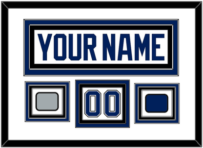 Tampa Bay Nameplate & Number (Shoulder) With 2020 Or 2021 Stanley Cup Finals Patch & Jersey Logo Patch - Road White - Premier Tier 1
