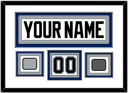 Tampa Bay Nameplate & Number (Shoulder) With 2004 Stanley Cup Finals & Jersey Logo Patches - Home White (2001-2007) - Premier Tier 1
