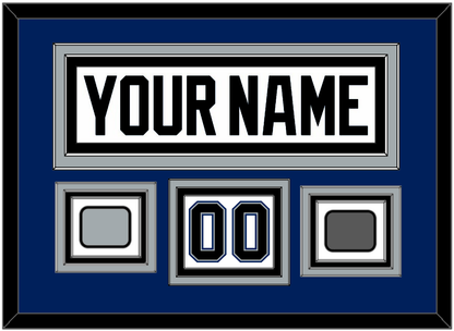 Tampa Bay Nameplate & Number (Shoulder) With 2004 Stanley Cup Finals & Jersey Logo Patches - Home White (2001-2007) - Premier Tier 3