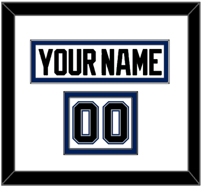 Tampa Bay Nameplate & Number (Shoulder) - Home White (2001-2007) - Signature Tier 1