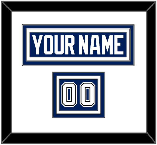 Tampa Bay Nameplate & Number (Shoulder) - Home Blue - Premier Tier 1