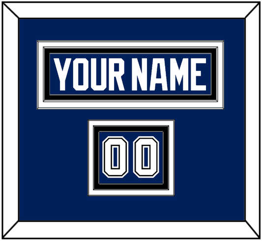 Tampa Bay Nameplate & Number (Shoulder) - Home Blue - Premier Tier 3