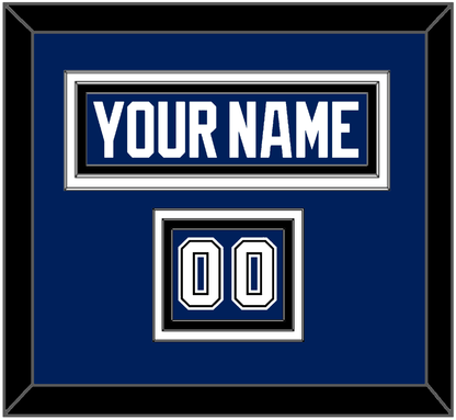 Tampa Bay Nameplate & Number (Shoulder) - Home Blue - Premier Tier 3