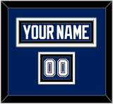 Tampa Bay Nameplate & Number (Shoulder) - Home Blue - Triple Mat 3