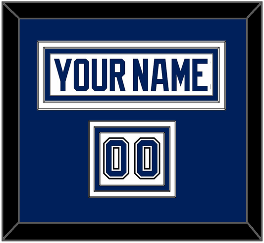 Tampa Bay Nameplate & Number (Shoulder) - Road White - Premier Tier 2